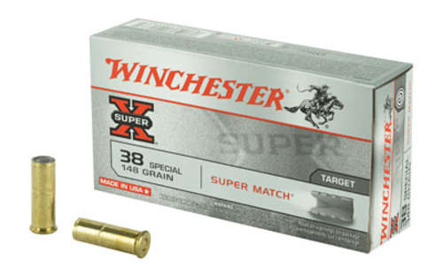 Ammunition Winchester Ammunition Super X 38Special WIN SPRX 38SPL 148GR LWC 50/500